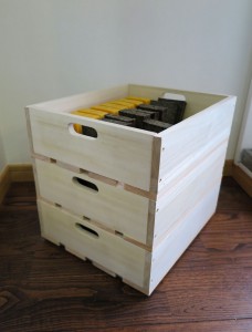 木箱3段