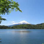 富士山を見に河口湖へ　ほうとう不動さんは美味でした!(^^)!
