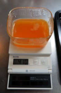 杏の果汁